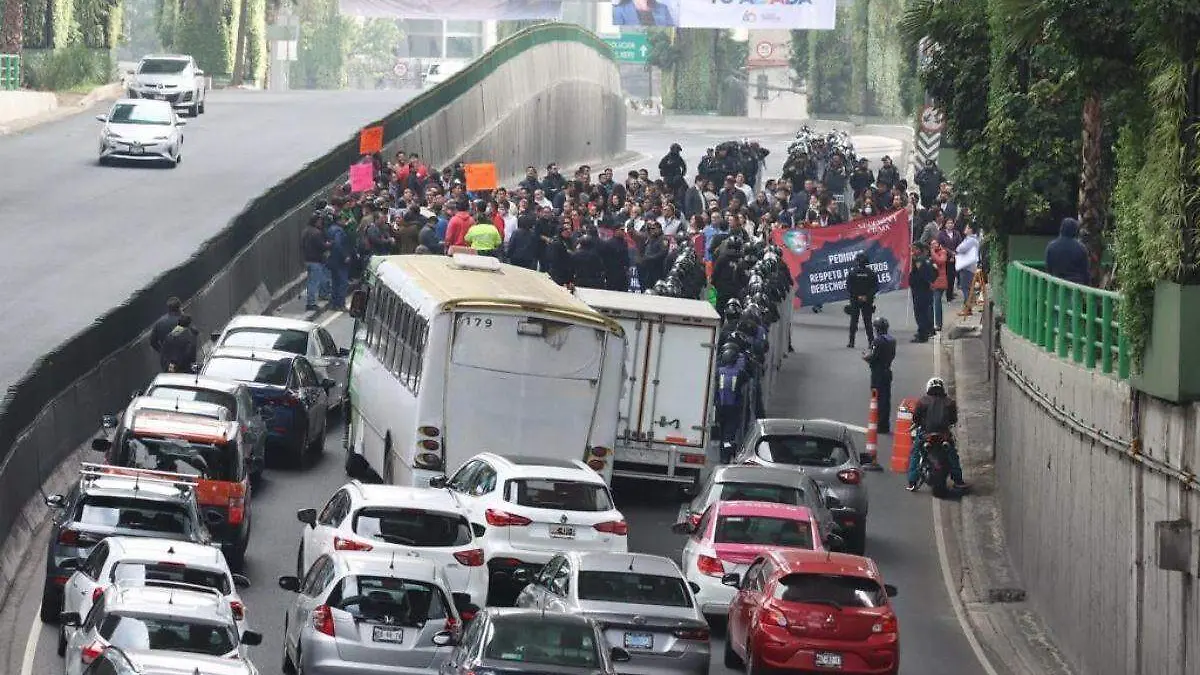 Protesta PJF Periférico